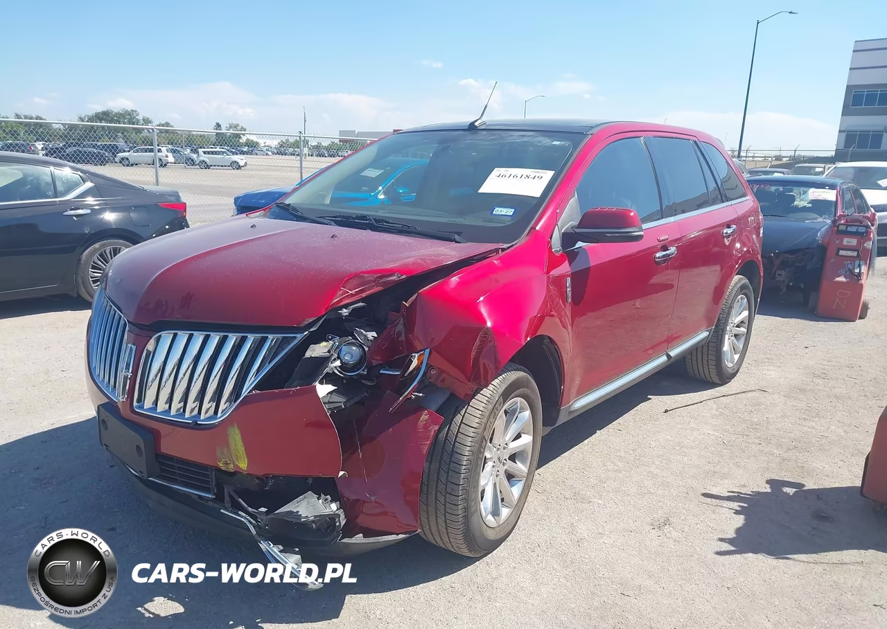 2013 Lincoln Mkx VIN:2LMDJ6JK8DBL25291 - 2