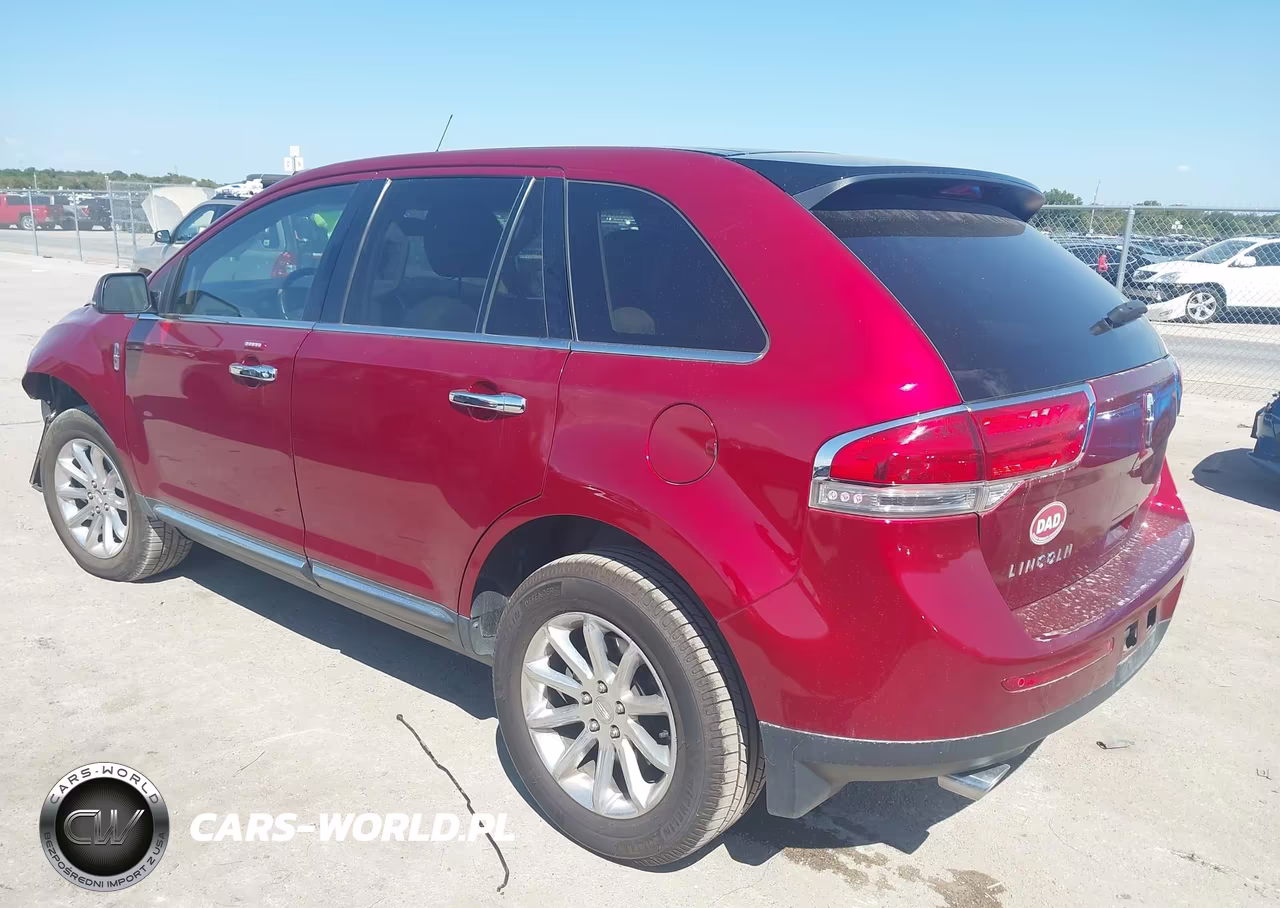 2013 Lincoln Mkx VIN:2LMDJ6JK8DBL25291 - 3