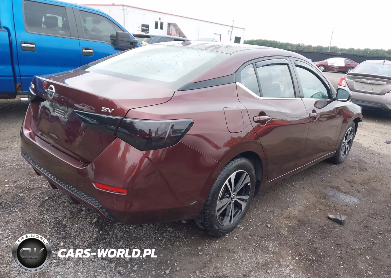 2023 Nissan Sentra Sv Xtronic Cvt VIN:3N1AB8CVXPY230216 - 4