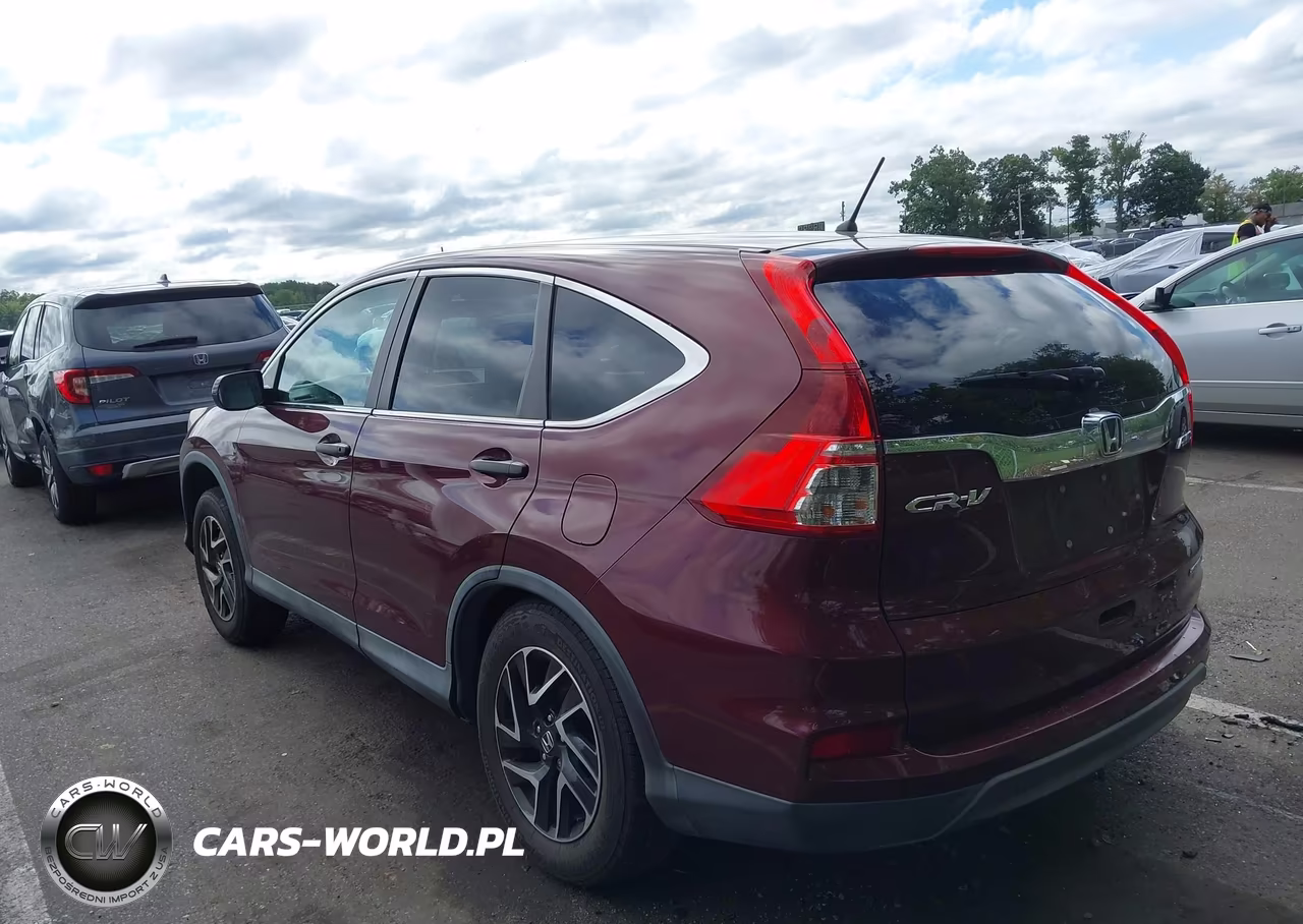 2016 Honda Cr-V Se VIN:2HKRM4H40GH715660 - 3
