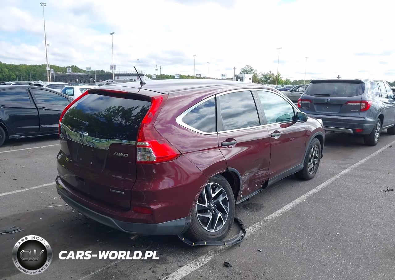 2016 Honda Cr-V Se VIN:2HKRM4H40GH715660 - 4