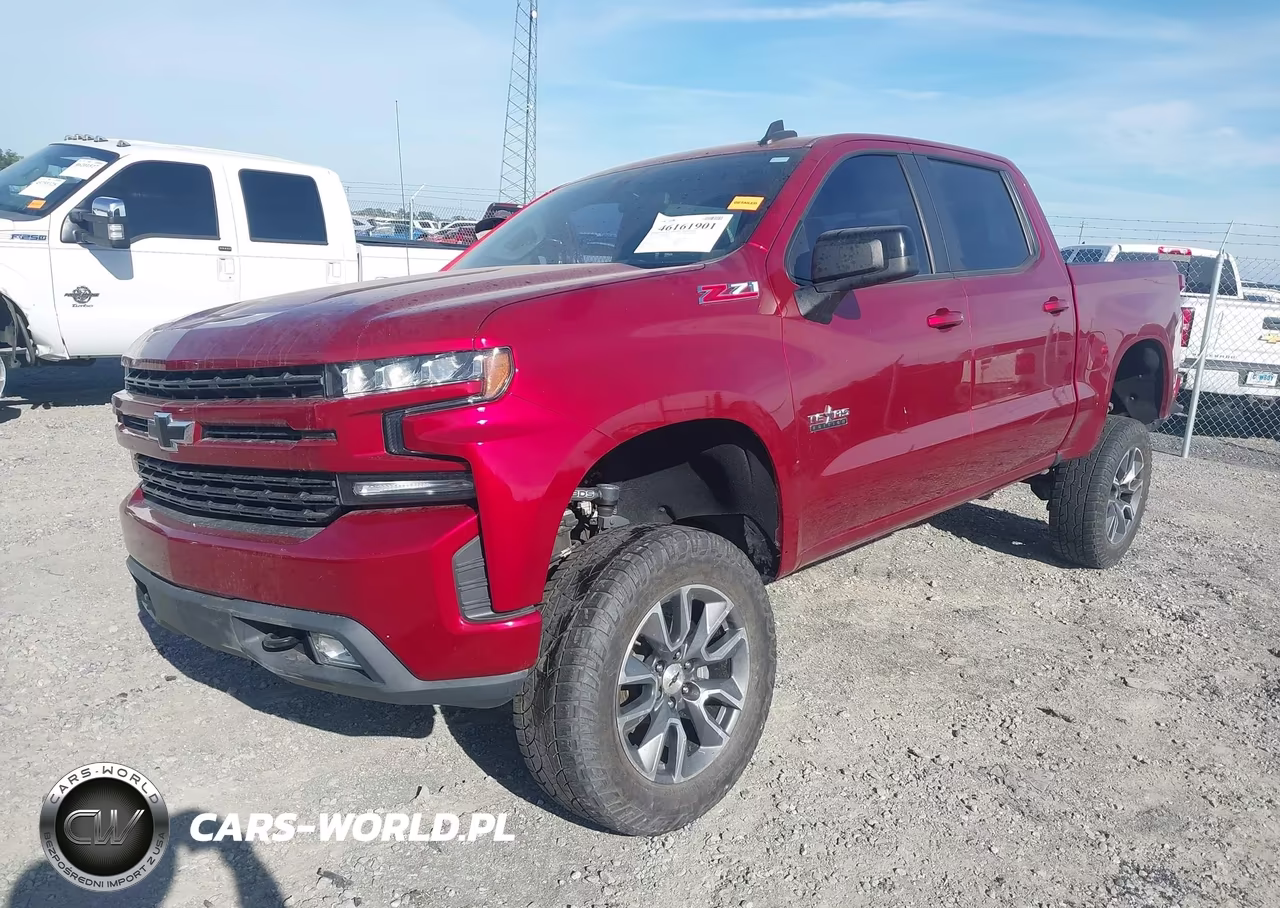 2021 Chevrolet Silverado 1500 4Wd Short Bed Rst VIN:3GCUYEED3MG291064 - 2