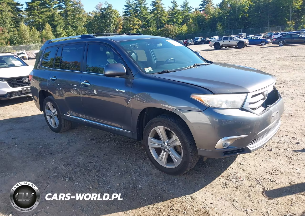 2013 Toyota Highlander Limited V6 VIN:5TDDK3EH2DS272712 - 1