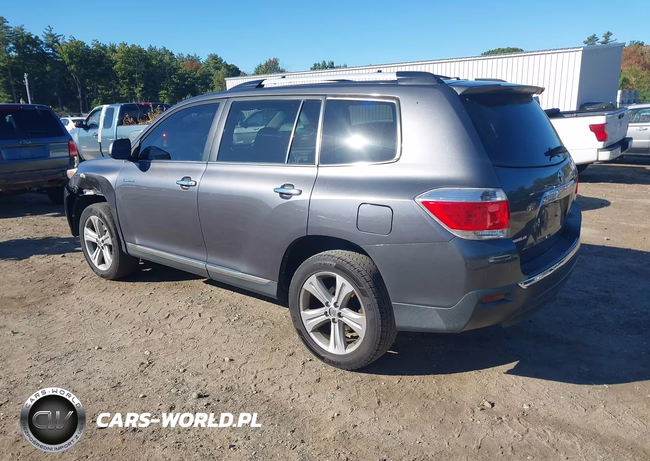 2013 Toyota Highlander Limited V6 VIN:5TDDK3EH2DS272712 - 3