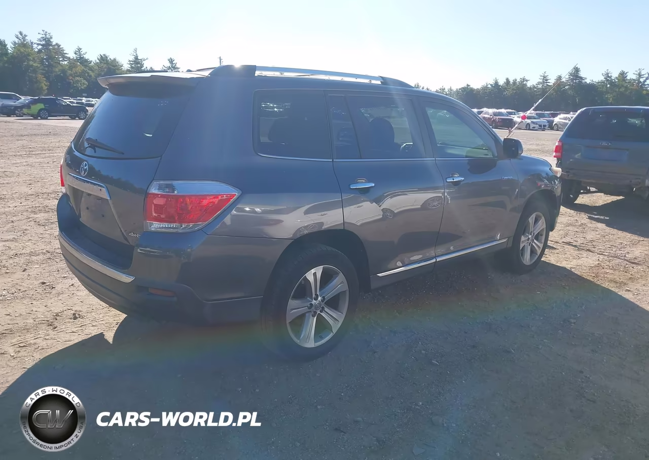 2013 Toyota Highlander Limited V6 VIN:5TDDK3EH2DS272712 - 4
