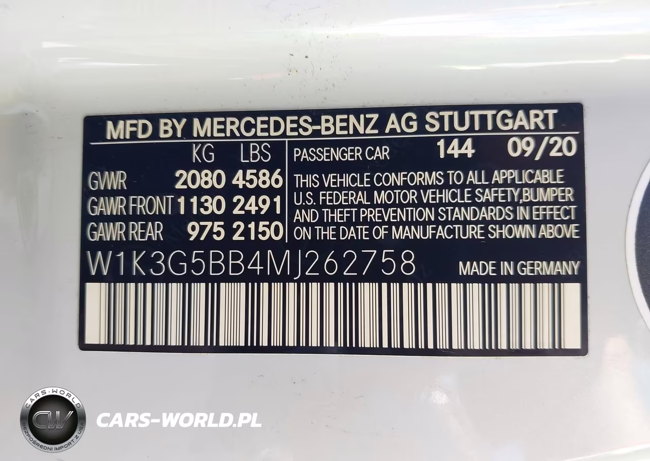 2021 Mercedes-Benz Amg A 35 4Matic VIN:W1K3G5BB4MJ262758 - 9