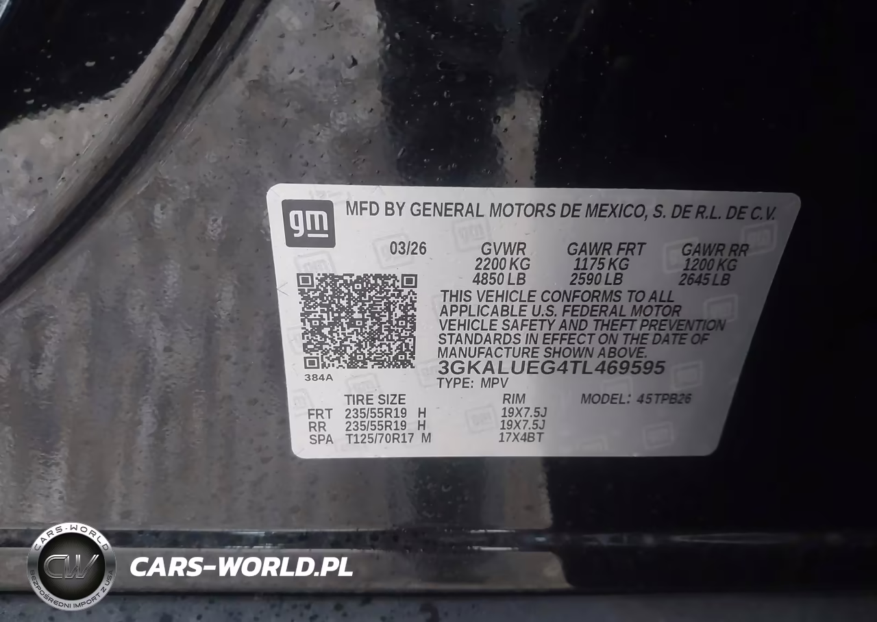 2026 GMC Terrain Awd Elevation VIN:3GKALUEG4TL469595 - 9