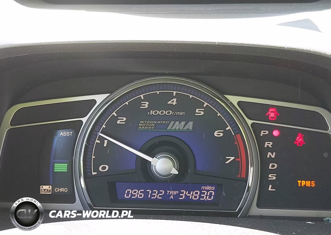 2009 Honda Civic Hybrid VIN:JHMFA362X9S013677 - 7
