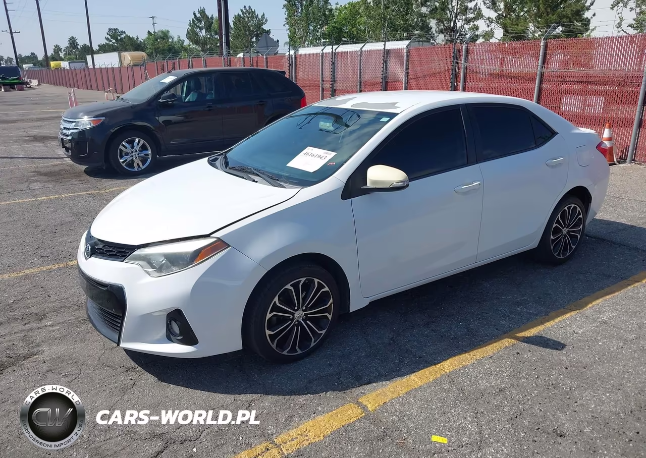 2014 Toyota Corolla S Plus VIN:5YFBURHE6EP073064 - 2