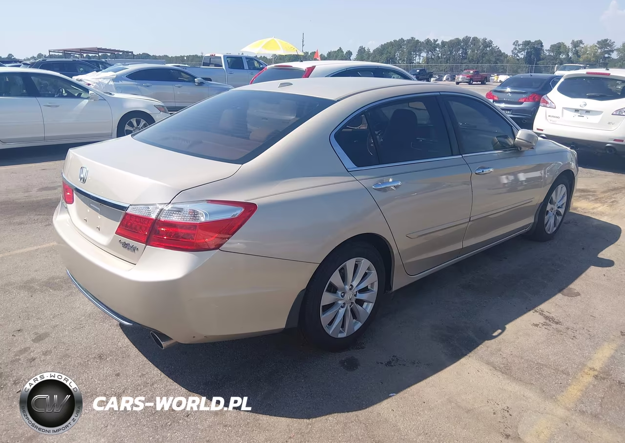 2013 Honda Accord Ex-L VIN:1HGCR2F80DA100919 - 4