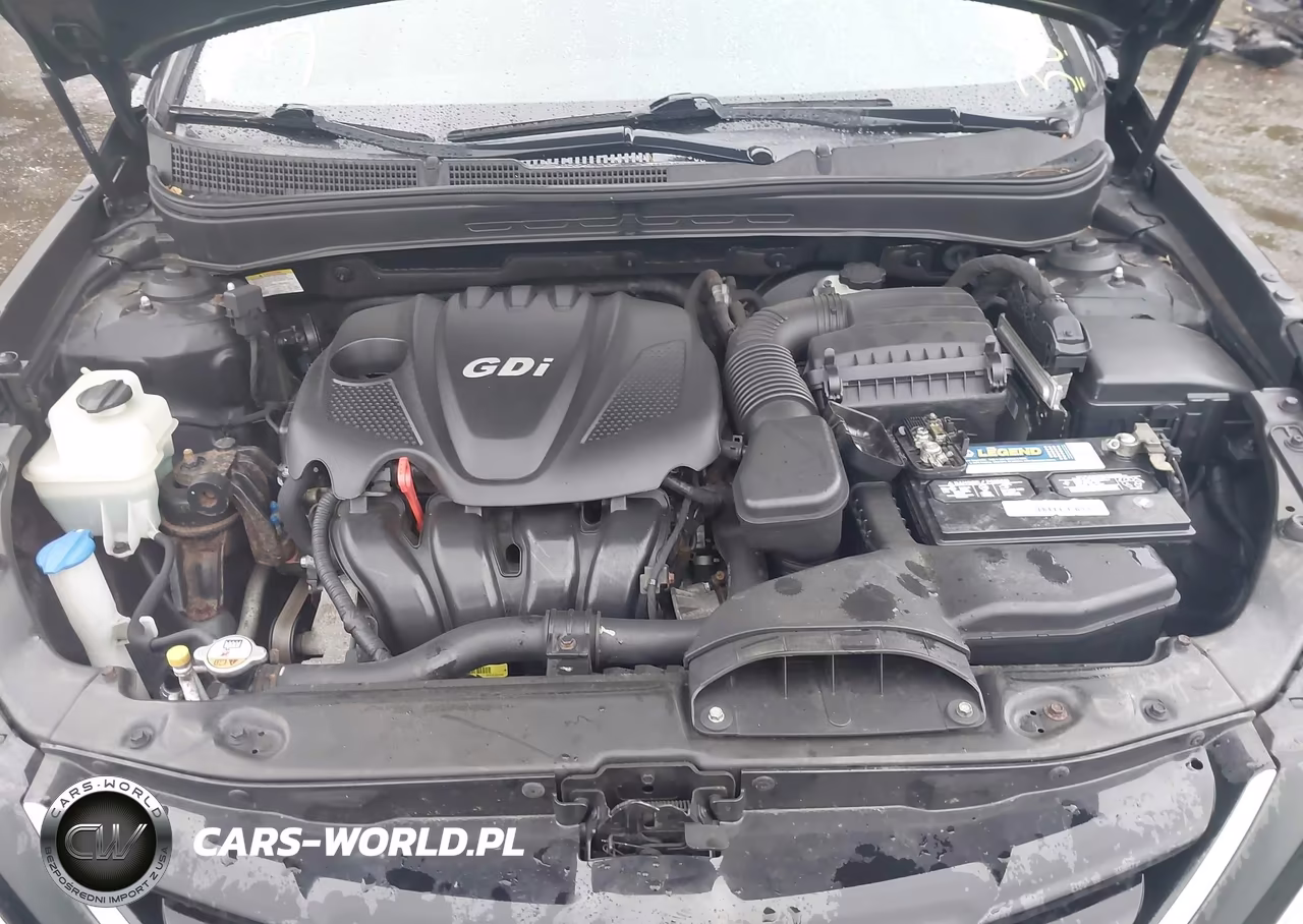 2013 Hyundai Sonata Gls VIN:5NPEB4ACXDH592841 - 10