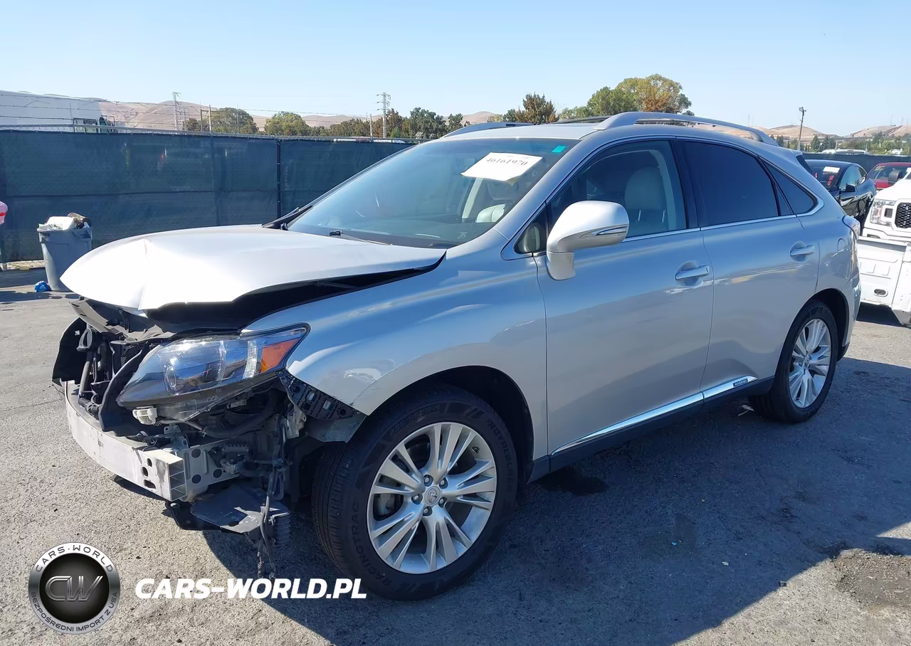 2011 Lexus Rx 450H VIN:JTJBC1BA9B2044773 - 2
