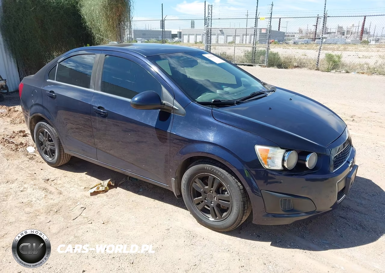 2015 Chevrolet Sonic Lt VIN:1G1JC5SH5F4215525 - 1