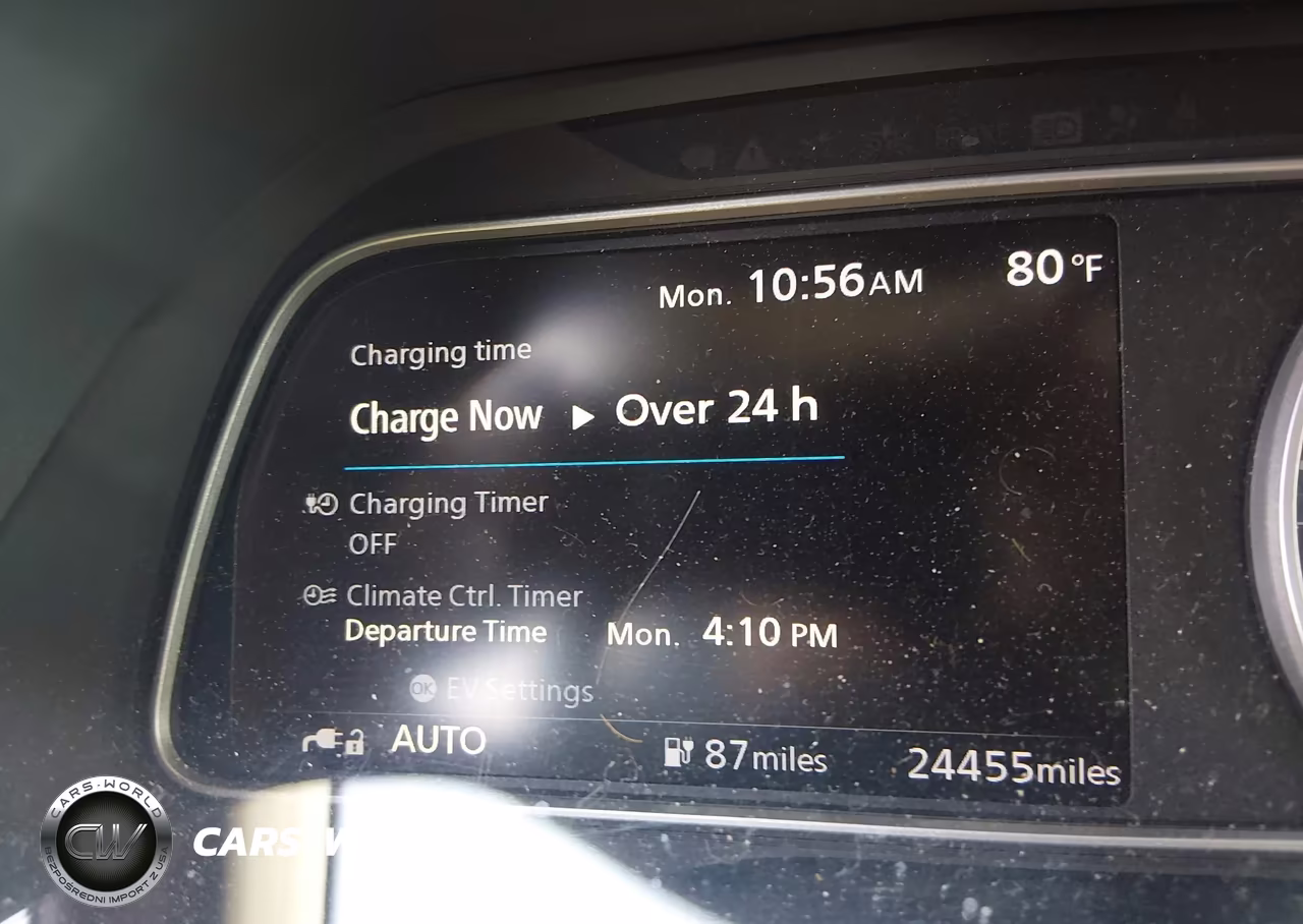 2022 Nissan Leaf Sv Plus 62 Kwh VIN:1N4BZ1CV2NC550971 - 17