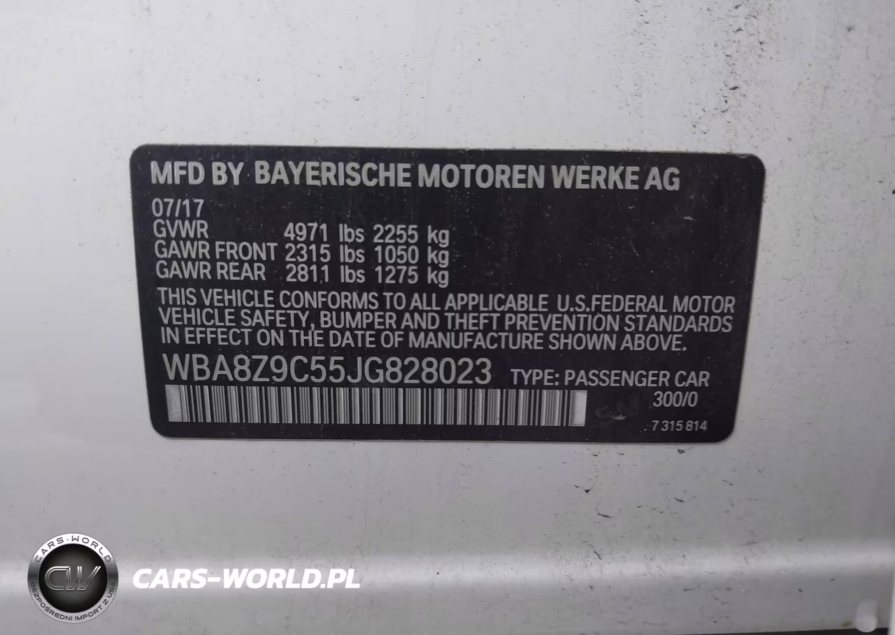 2018 BMW 330I Gran Turismo xDrive VIN:WBA8Z9C55JG828023 - 9