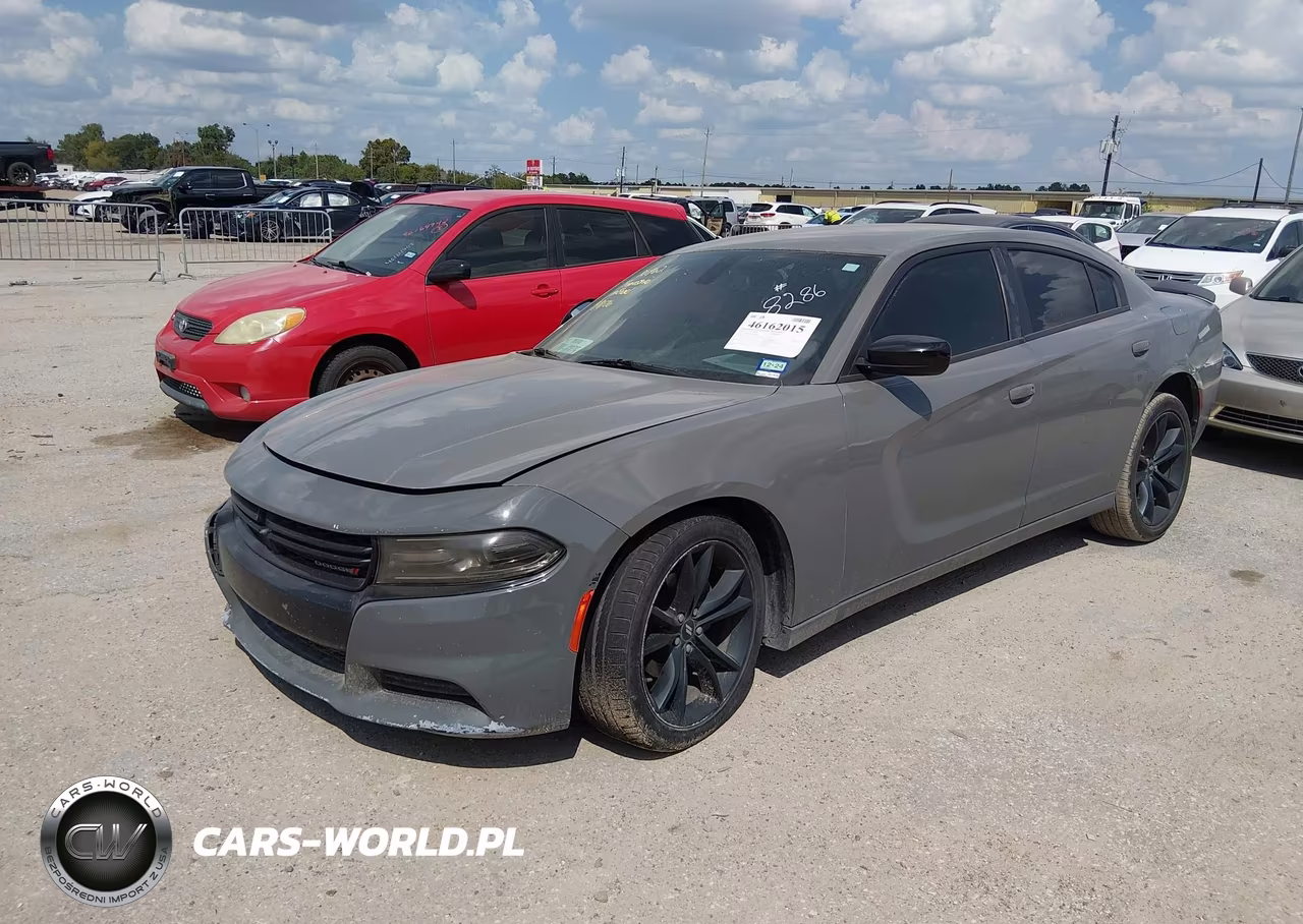 2018 Dodge Charger Sxt Rwd VIN:2C3CDXBG2JH248286 - 2