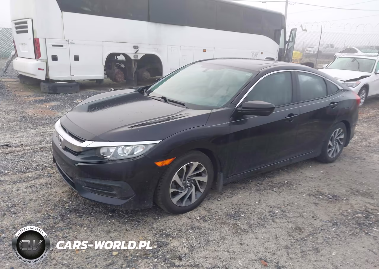 2017 Honda Civic Ex VIN:19XFC2F76HE051958 - 2