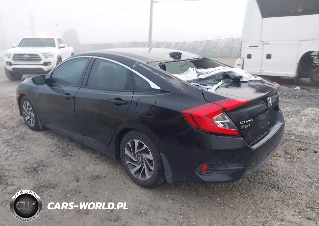 2017 Honda Civic Ex VIN:19XFC2F76HE051958 - 3