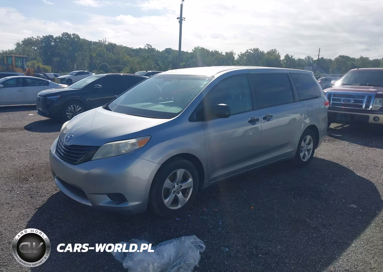 2014 Toyota Sienna L V6 7 Passenger VIN:5TDZK3DC5ES442011 - 2