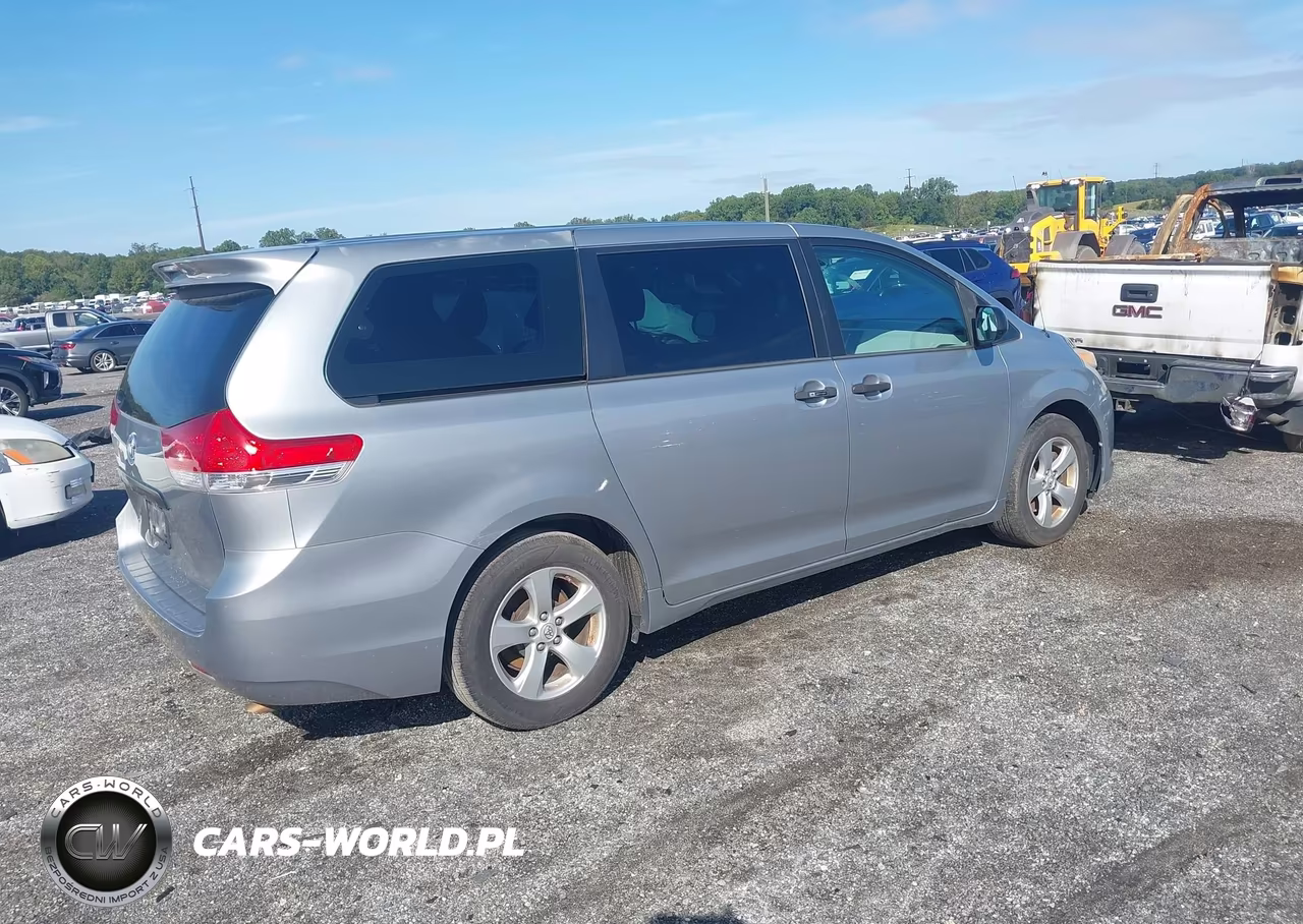 2014 Toyota Sienna L V6 7 Passenger VIN:5TDZK3DC5ES442011 - 4