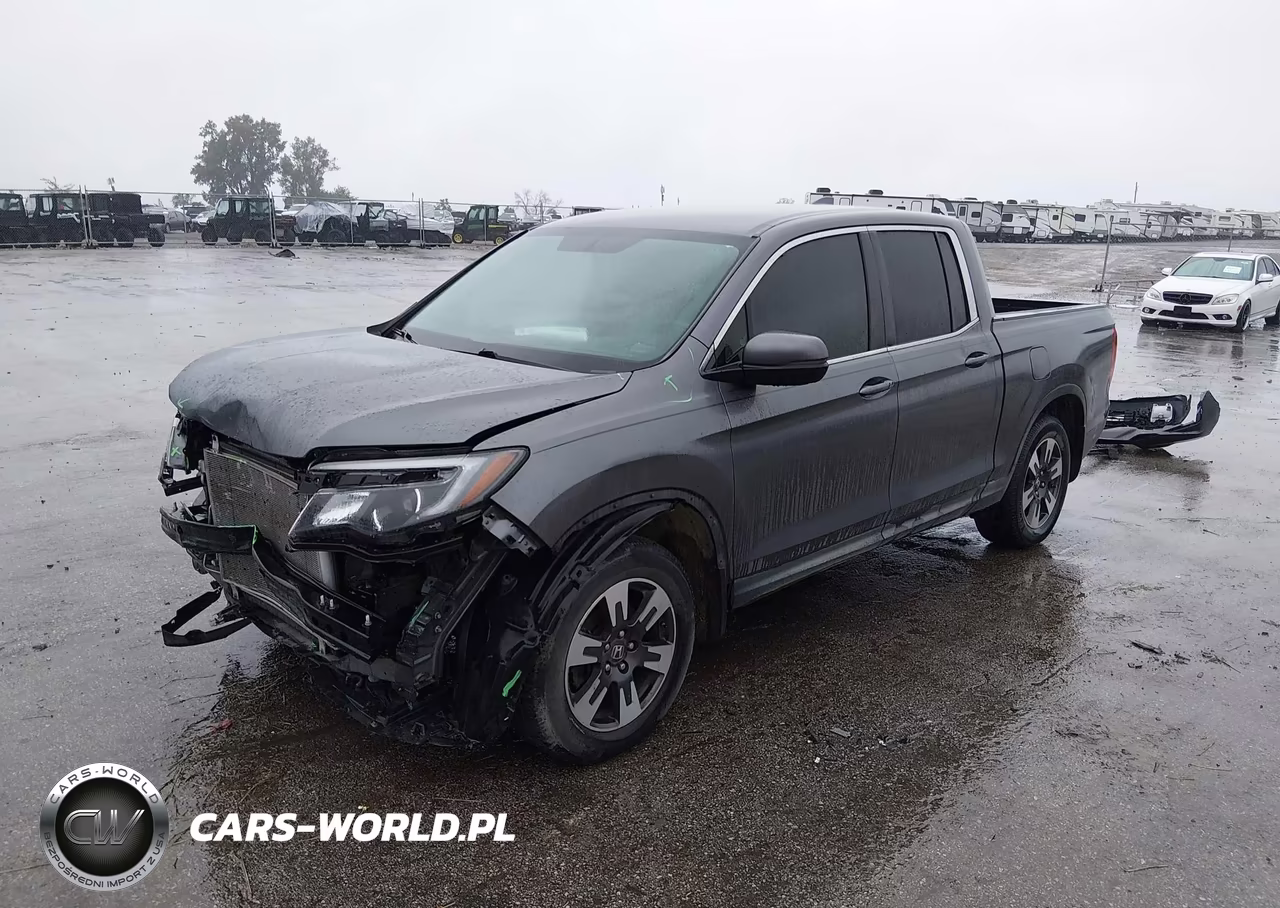 2017 Honda Ridgeline Rtl VIN:5FPYK2F68HB009358 - 2