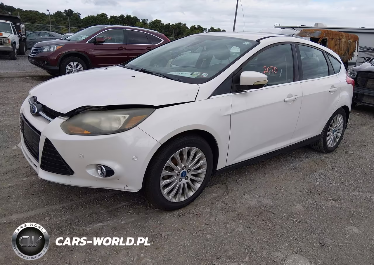 2012 Ford Focus Titanium VIN:1FAHP3N21CL150198 - 2