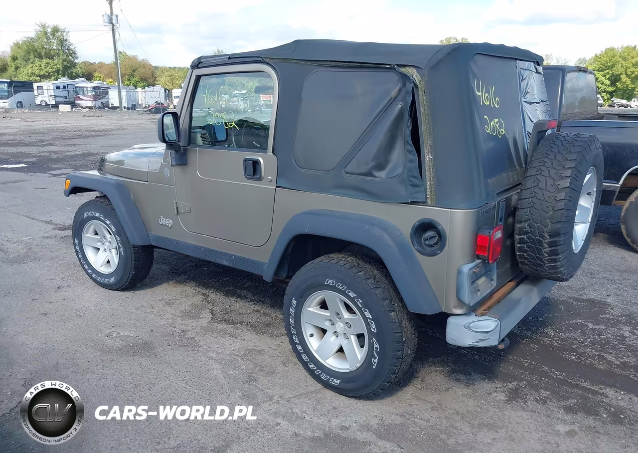 2004 Jeep Wrangler Rubicon VIN:1J4FA69S64P798705 - 3