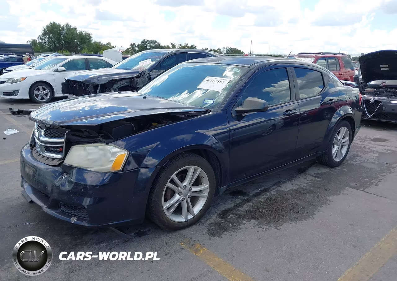 2012 Dodge Avenger Se VIN:1C3CDZAG6CN315690 - 2