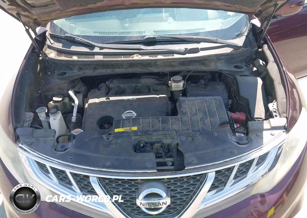 2014 Nissan Murano Sl VIN:JN8AZ1MU2EW417819 - 10