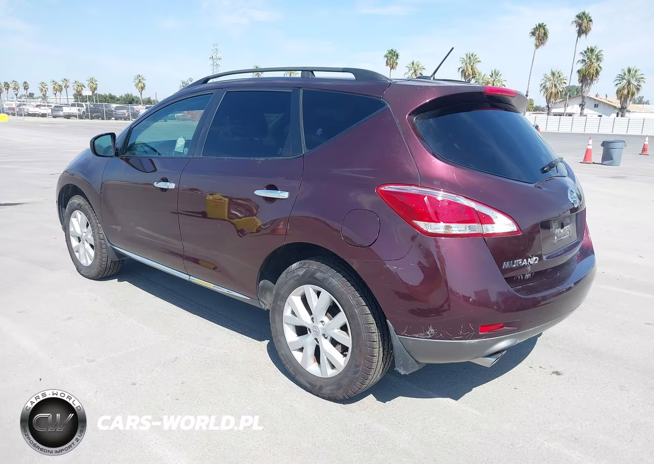 2014 Nissan Murano Sl VIN:JN8AZ1MU2EW417819 - 3