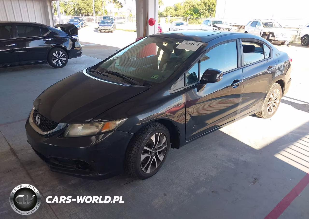 2013 Honda Civic Ex VIN:19XFB2F87DE263886 - 2