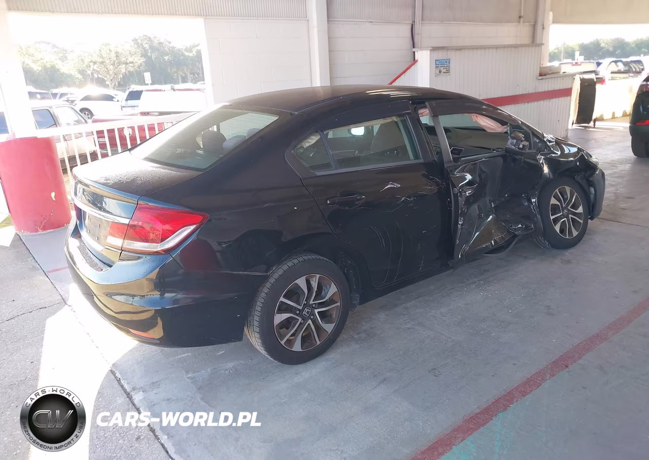 2013 Honda Civic Ex VIN:19XFB2F87DE263886 - 4