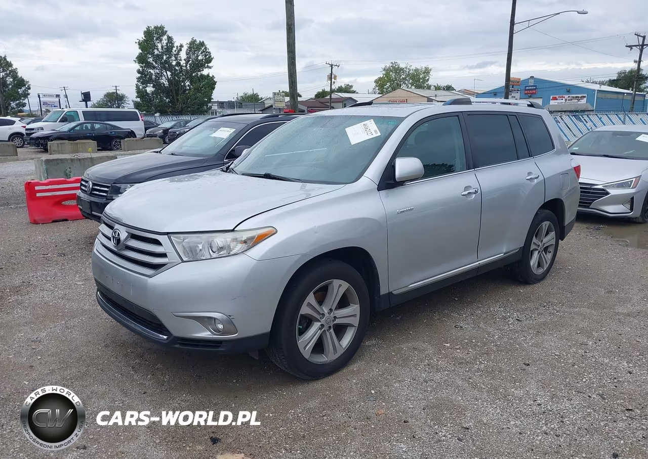 2012 Toyota Highlander Limited V6 VIN:5TDDK3EH3CS109596 - 2