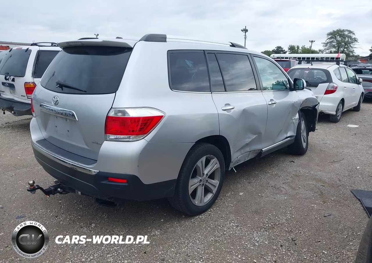 2012 Toyota Highlander Limited V6 VIN:5TDDK3EH3CS109596 - 4