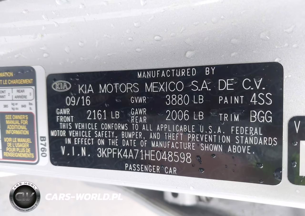 2017 Kia Forte Lx VIN:3KPFK4A71HE048598 - 9