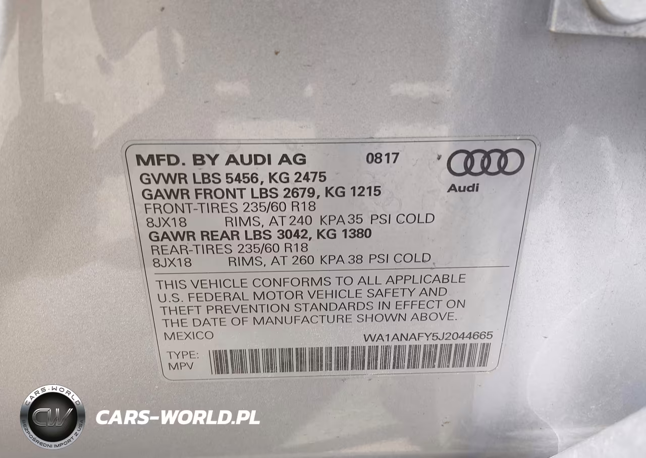 2018 Audi Q5 2.0T Premium-2.0T Tech Premium VIN:WA1ANAFY5J2044665 - 9