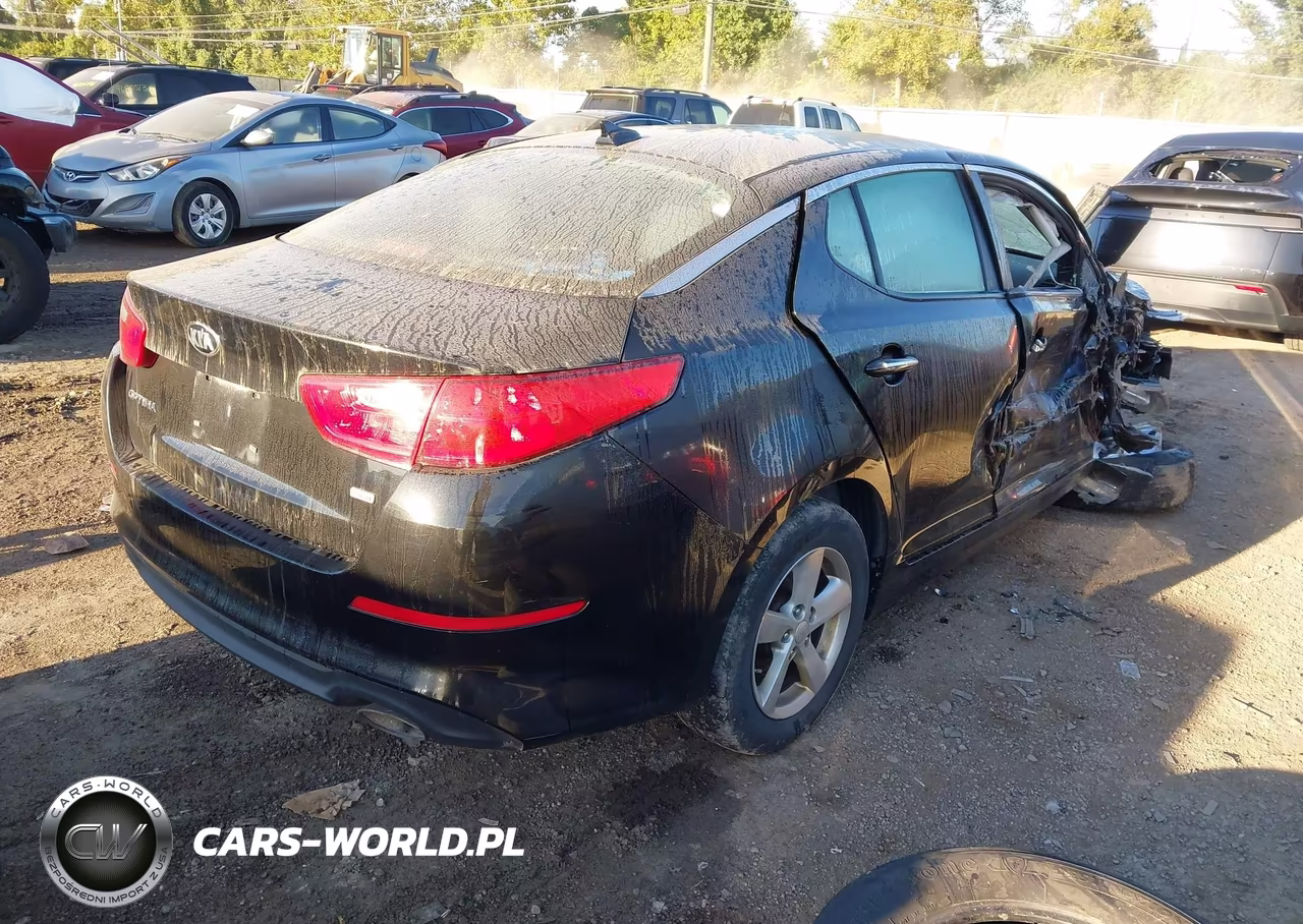 2015 Kia Optima Lx VIN:KNAGM4A78F5652959 - 4