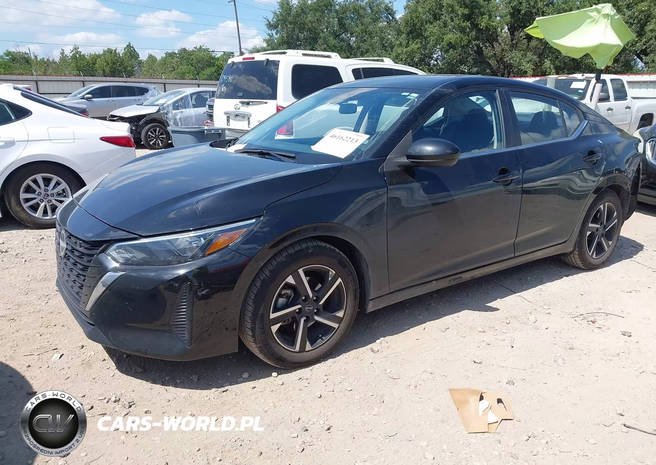 2025 Nissan Sentra Sv VIN:3N1AB8CVXSY293583 - 2
