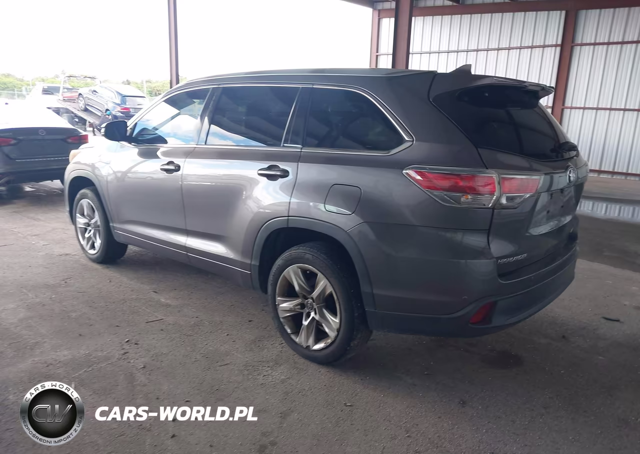 2016 Toyota Highlander Limited V6 VIN:5TDYKRFH3GS151405 - 3