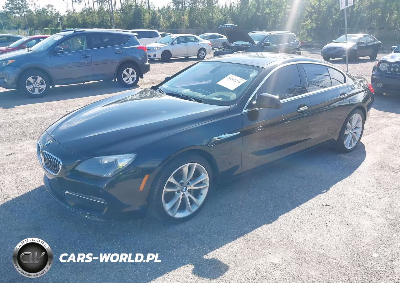 2013 BMW 640I Gran Coupe VIN:WBA6A0C51DDZ03834 - 2