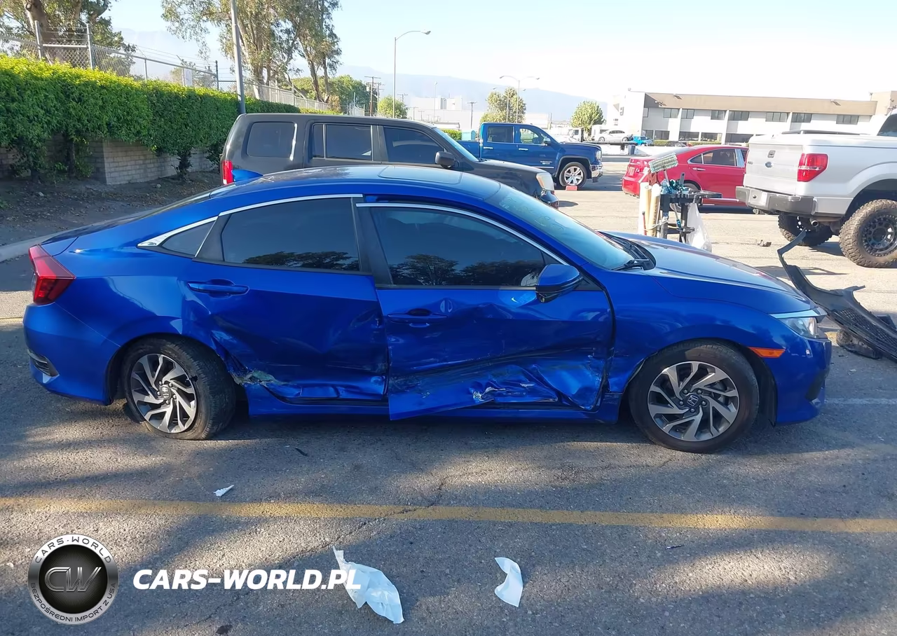 2018 Honda Civic Ex VIN:2HGFC2F72JH547240 - 15