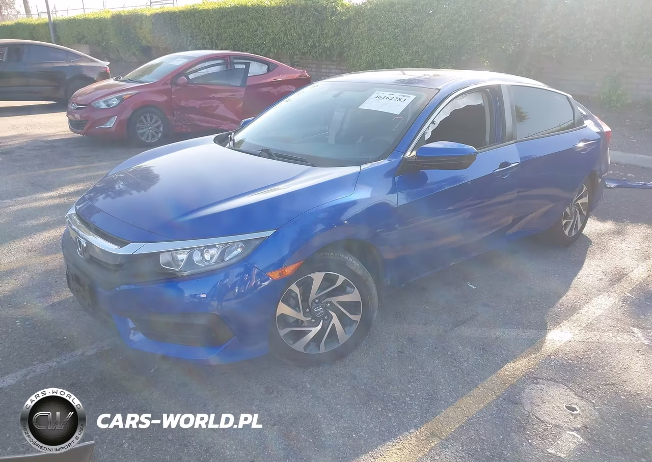 2018 Honda Civic Ex VIN:2HGFC2F72JH547240 - 2