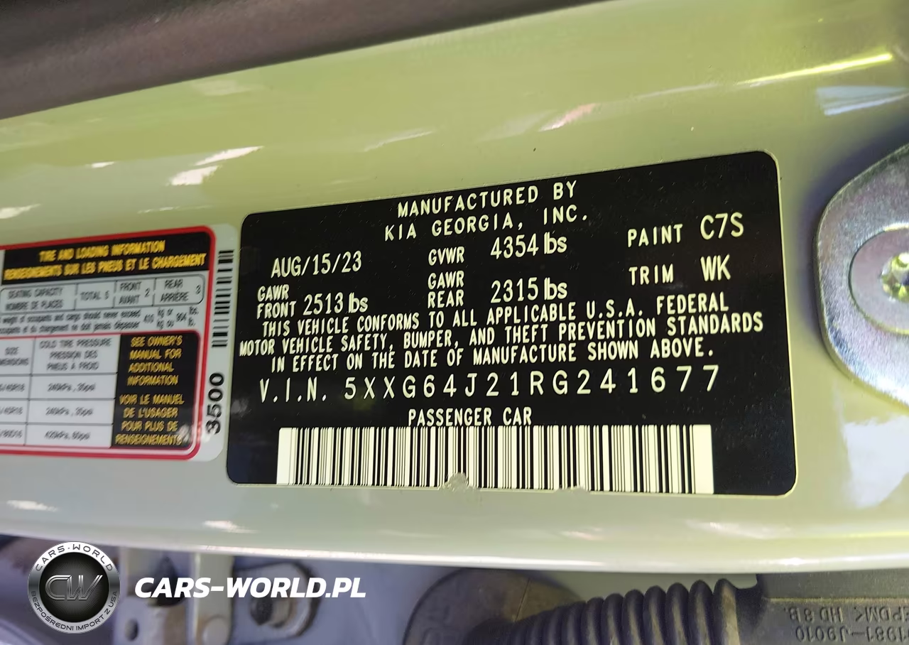 2024 Kia K5 Gt-Line VIN:5XXG64J21RG241677 - 9