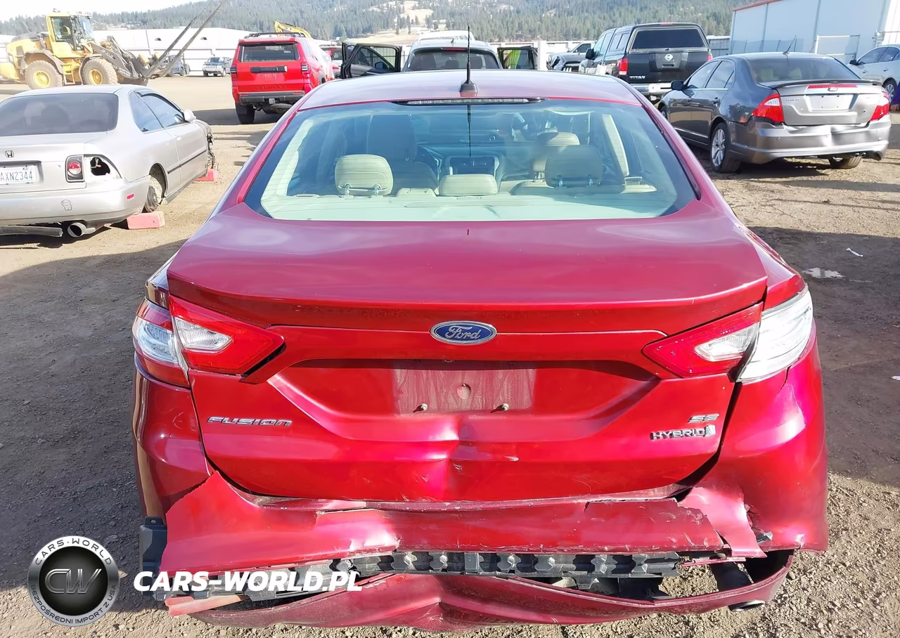 2013 Ford Fusion Hybrid Se VIN:3FA6P0LUXDR257554 - 17