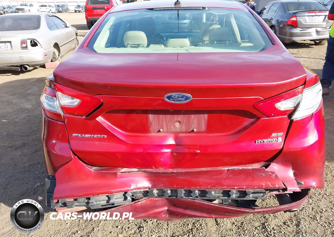 2013 Ford Fusion Hybrid Se VIN:3FA6P0LUXDR257554 - 6