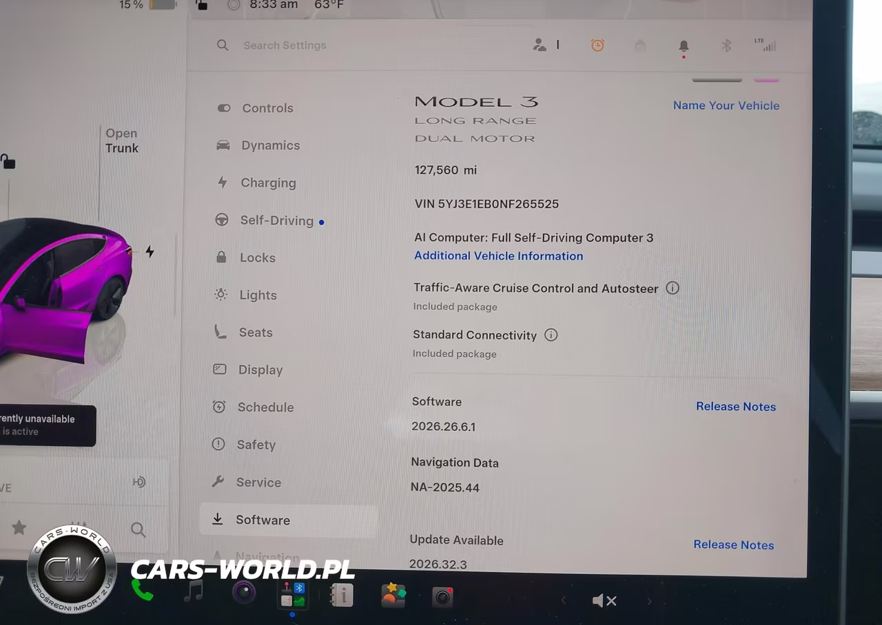 2022 Tesla Model 3 Long Range VIN:5YJ3E1EB0NF265525 - 7