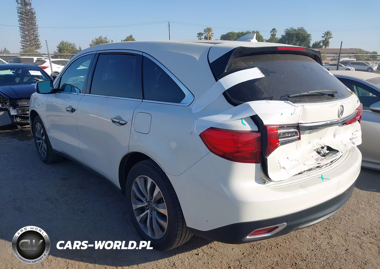 2014 Acura Mdx Technology Package VIN:5FRYD4H44EB029997 - 3