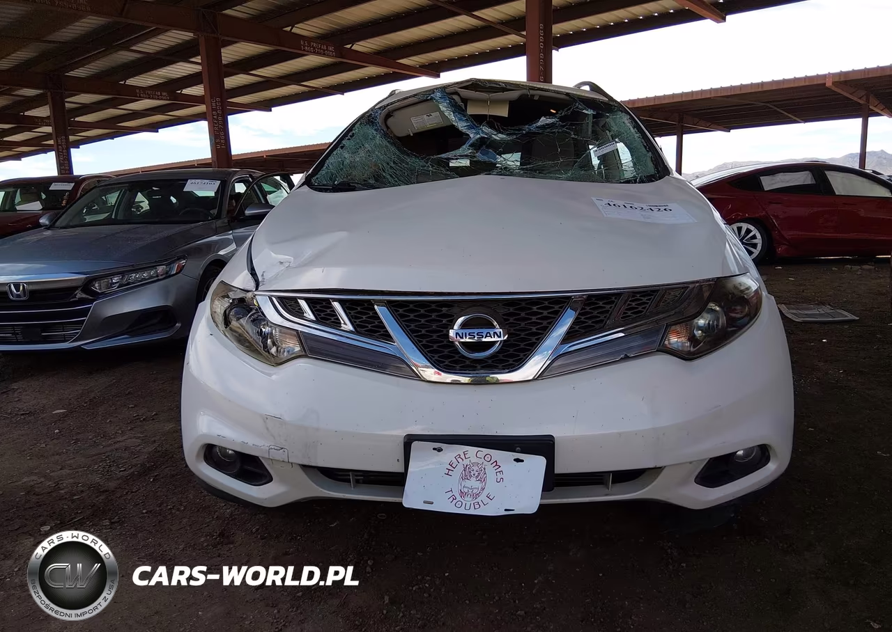 2014 Nissan Murano Sv VIN:JN8AZ1MU4EW420785 - 11