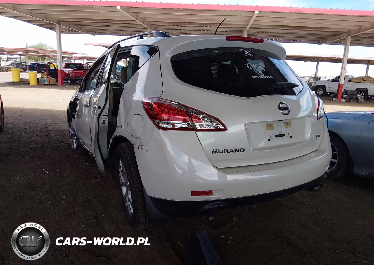 2014 Nissan Murano Sv VIN:JN8AZ1MU4EW420785 - 3