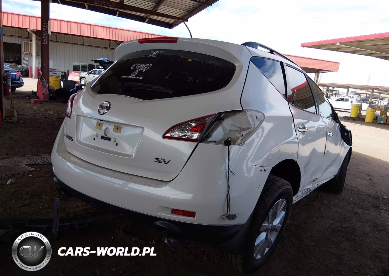 2014 Nissan Murano Sv VIN:JN8AZ1MU4EW420785 - 4